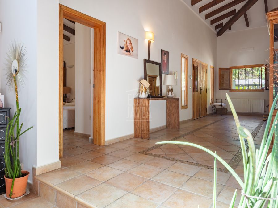 Exclusive one-level Mediterranean villa with private pool in El Tosalet, Jávea