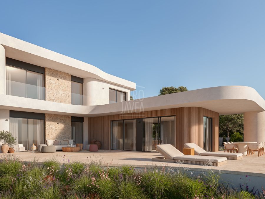 Villa Dune de style moderne avec intimité à Monte Olimpo, Jávea