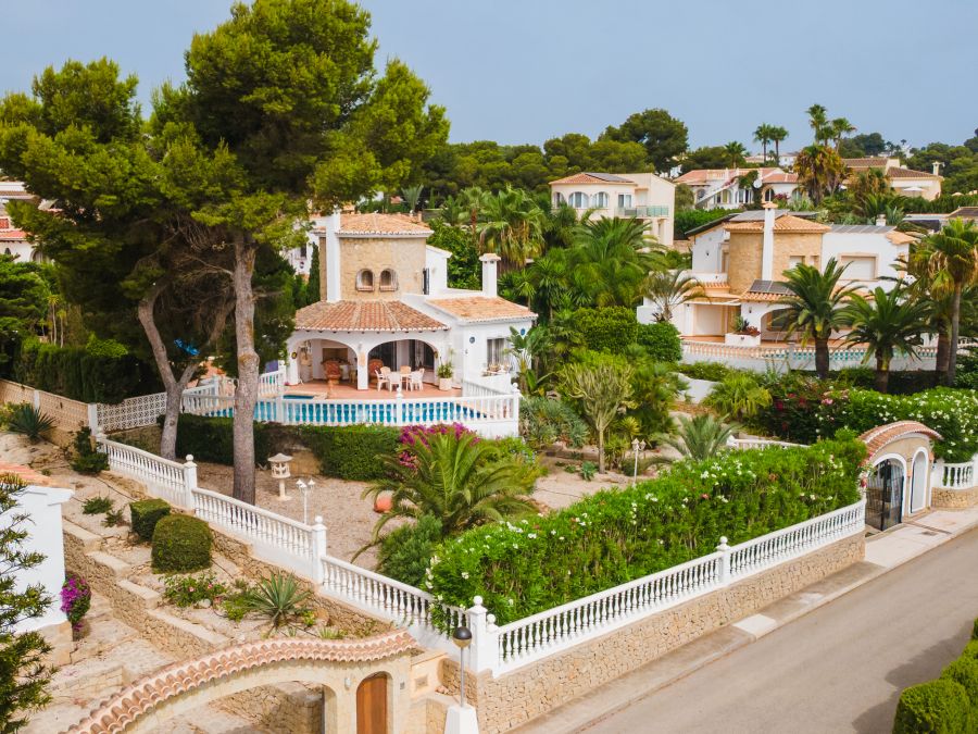 Villa méditerranéenne El Faro avec vue sur la mer dans le quartier exclusif de La Siesta, Jávea