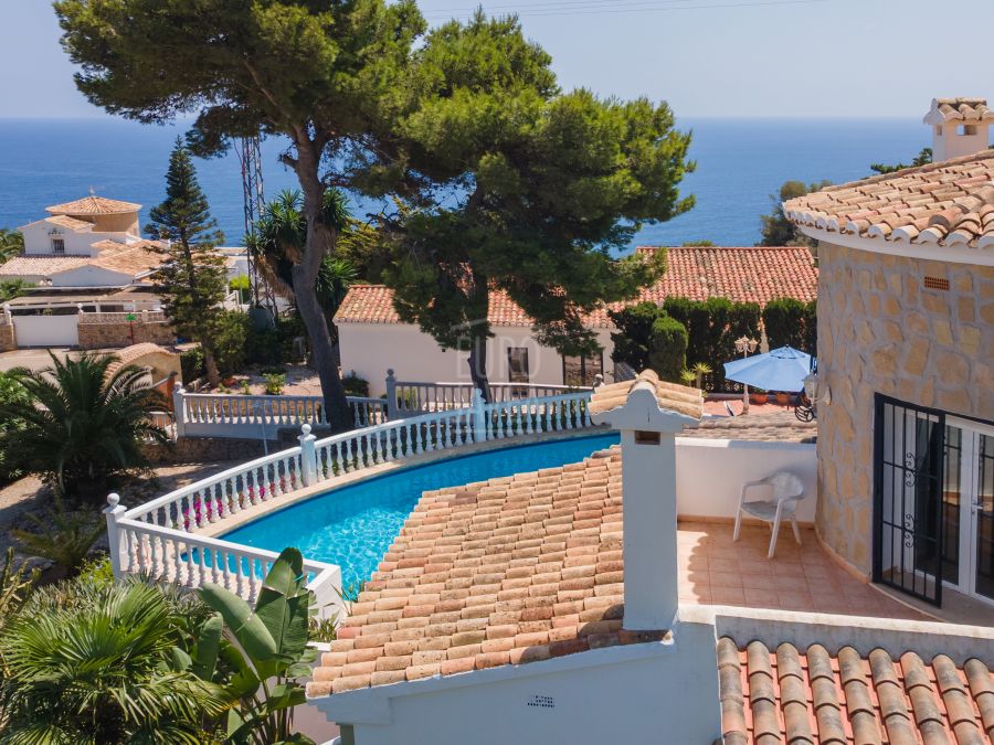 Villa méditerranéenne El Faro avec vue sur la mer dans le quartier exclusif de La Siesta, Jávea