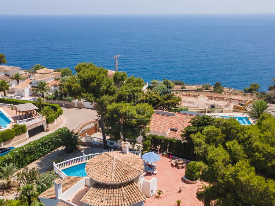 Villa méditerranéenne El Faro avec vue sur la mer dans le quartier exclusif de La Siesta, Jávea