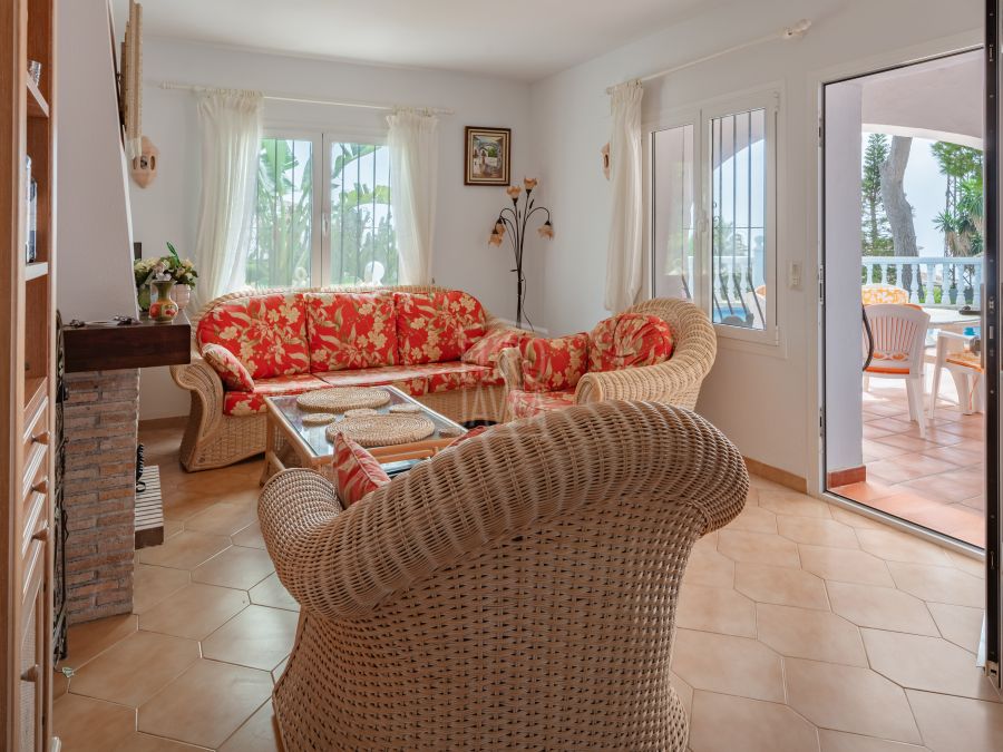 Villa méditerranéenne El Faro avec vue sur la mer dans le quartier exclusif de La Siesta, Jávea