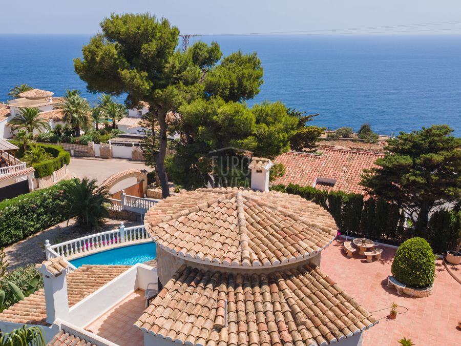 Villa méditerranéenne El Faro avec vue sur la mer dans le quartier exclusif de La Siesta, Jávea