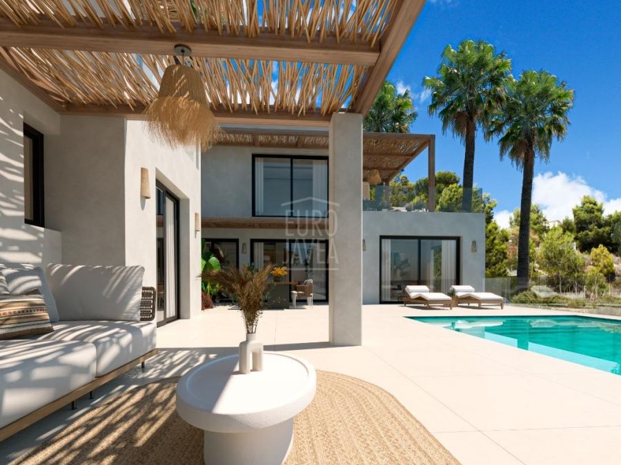 Contemporary elegance and Mediterranean luxury in a new-build villa in Jávea