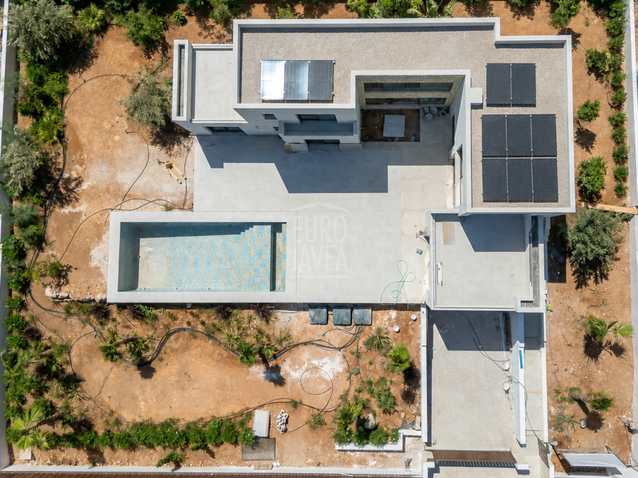 Contemporaine elegantie en mediterrane luxe in een nieuwgebouwde villa in Jávea