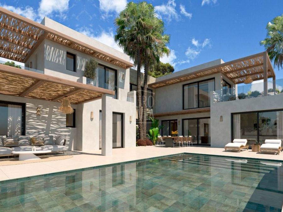 Contemporary elegance and Mediterranean luxury in a new-build villa in Jávea