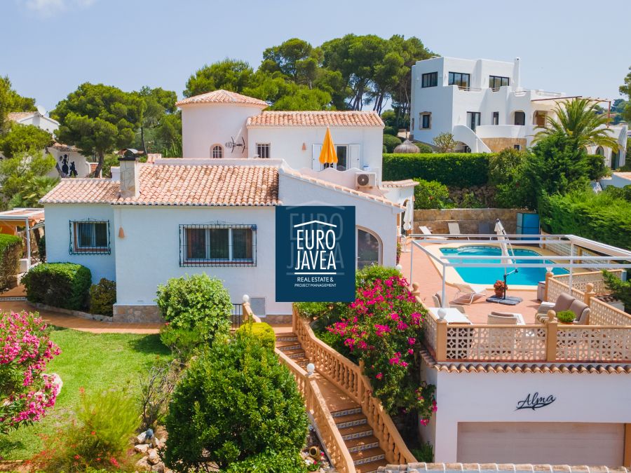 Exclusive Villa Alma – Charming Home with Sea Views in Ambolo, Jávea