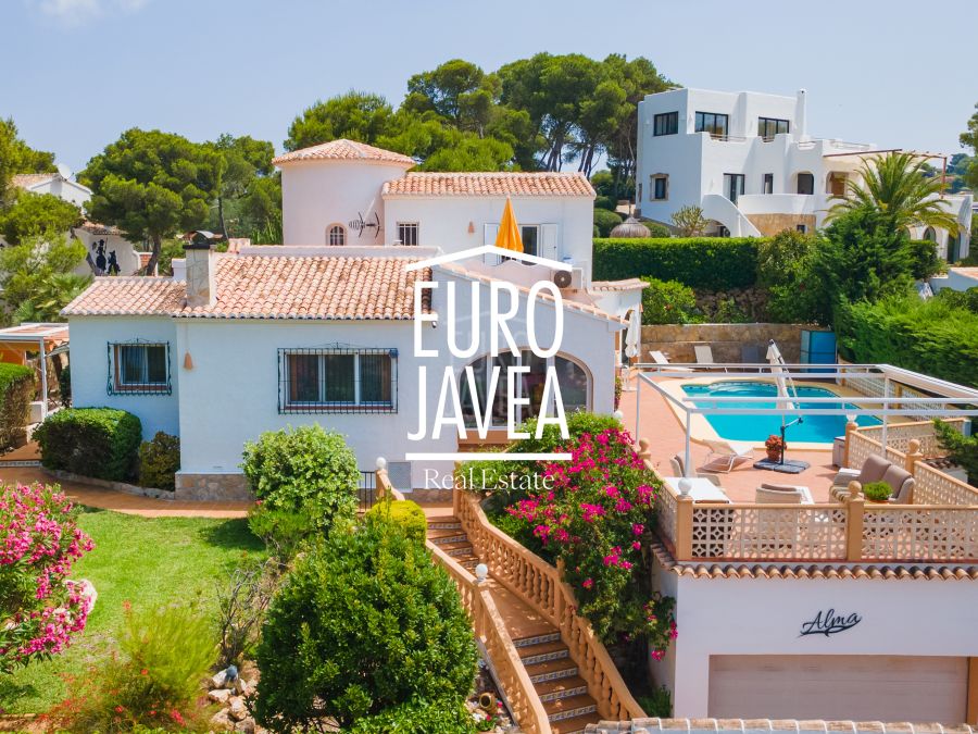 Exclusive Villa Alma – Charming Home with Sea Views in Ambolo, Jávea