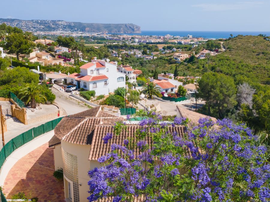 Elegante villa Amelia met zeezicht in Jávea, vlak bij het Arenal-strand