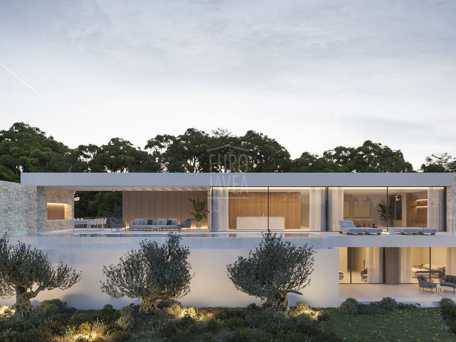 Villa de Elegancia Contemporánea con vistas en Moraira