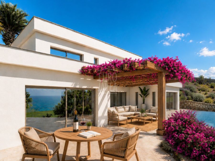 Luxury Sea View Plot with Building License Ready to Start in La Granadella