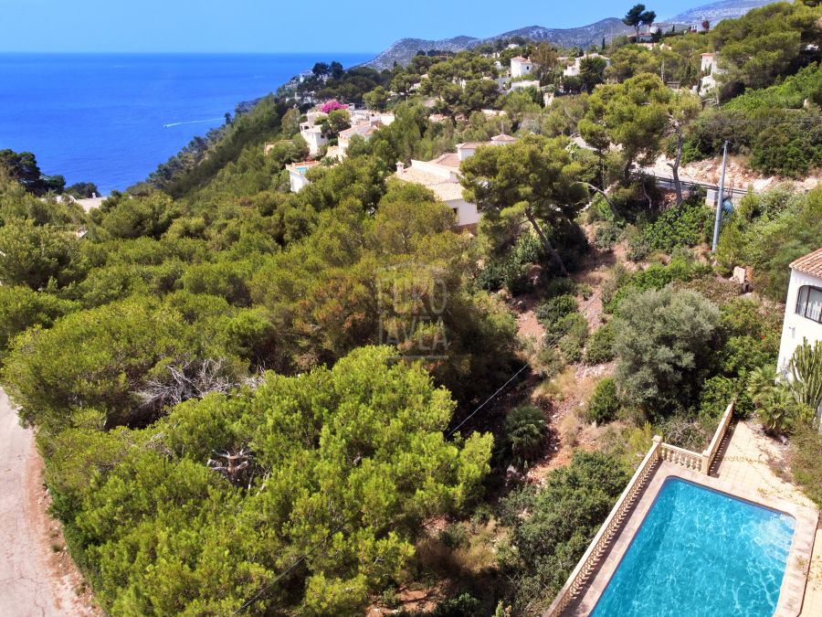 Luxury Sea View Plot with Building License Ready to Start in La Granadella
