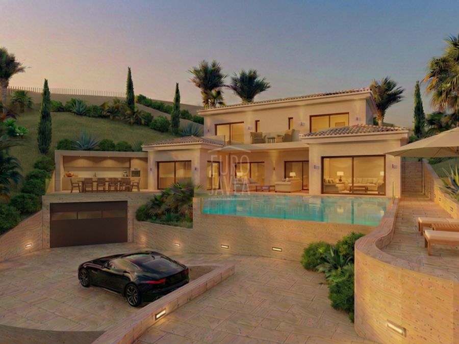 Luxury Sea View Plot with Building License Ready to Start in La Granadella