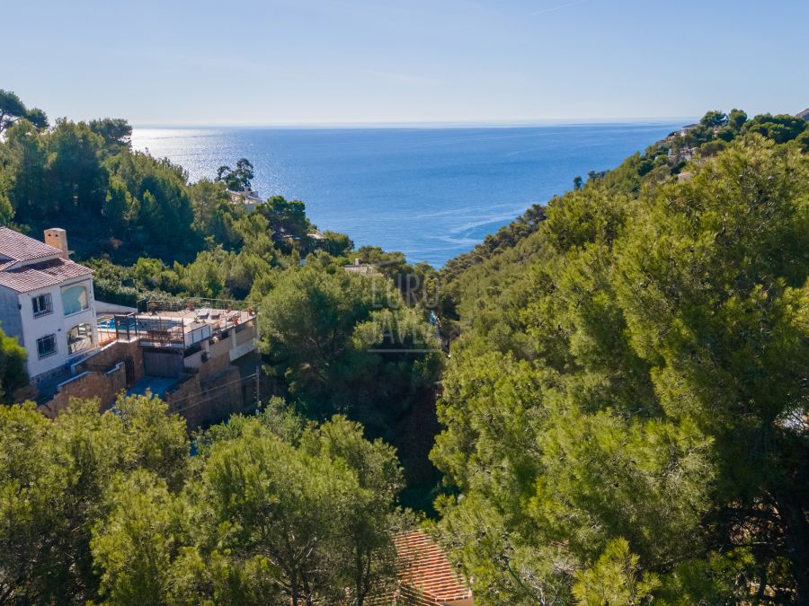 Luxury Sea View Plot with Building License Ready to Start in La Granadella