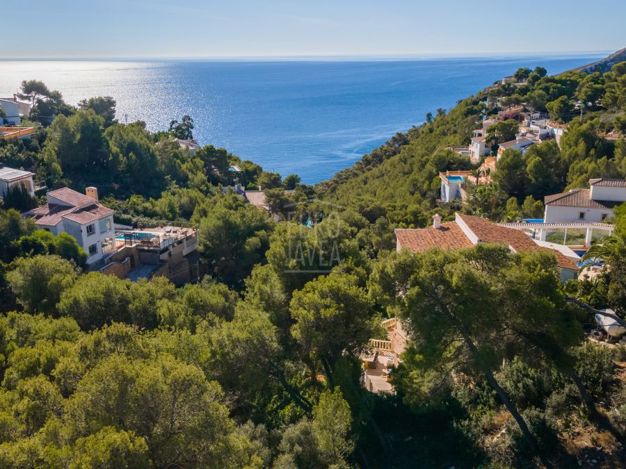 Luxury Sea View Plot with Building License Ready to Start in La Granadella