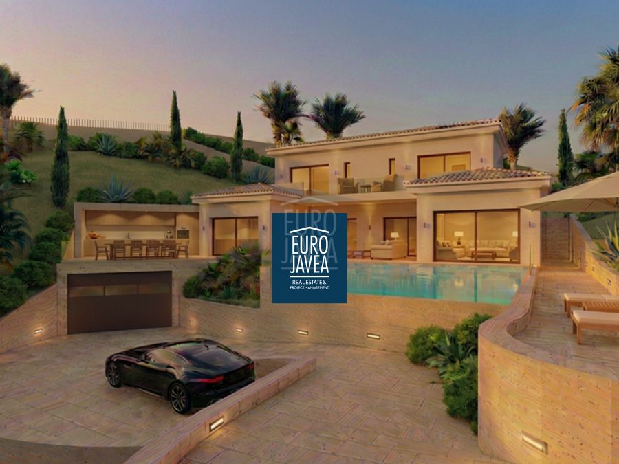 Luxury Sea View Plot with Building License Ready to Start in La Granadella