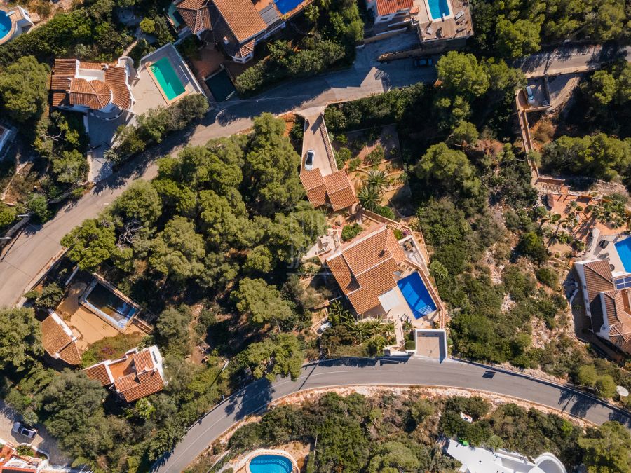 Luxury Sea View Plot with Building License Ready to Start in La Granadella