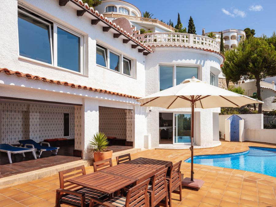 Villa Elia, frontline to the sea with unobstructed views – Exclusive to Eurojavea