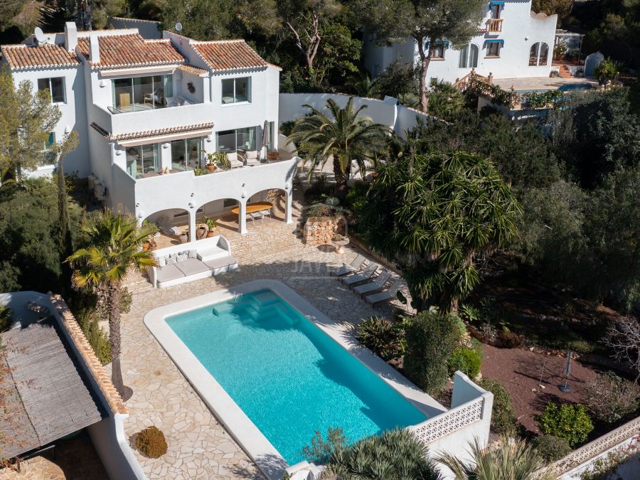 Impresionante villa a la venta en la zona de la Granadella en Jávea