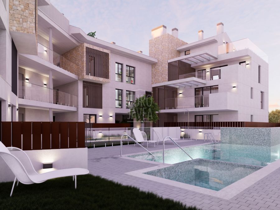 Nouveau complexe d'appartements "Residential Atenas 82" dans le quartier Cala Blanca de Jávea