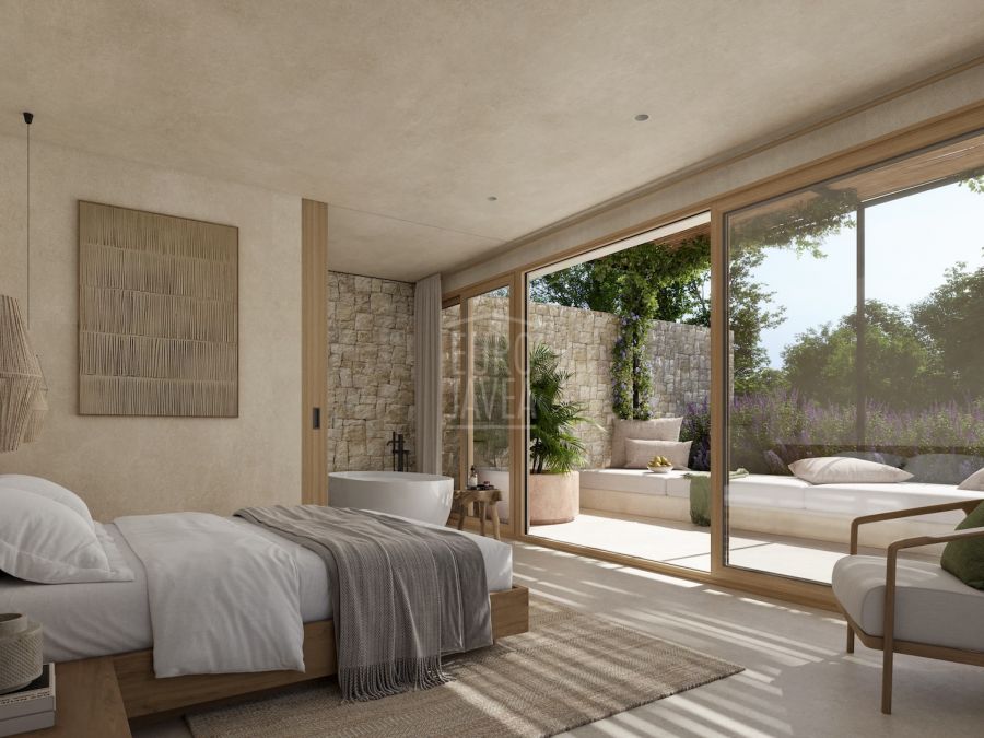 Villa met zeezicht en prachtig design te koop in Calpe