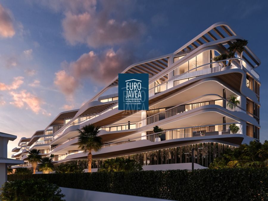 Residencial La Patà, een nieuw appartementencomplex in een bevoorrechte omgeving van Denia, tegenover de Club Nautico