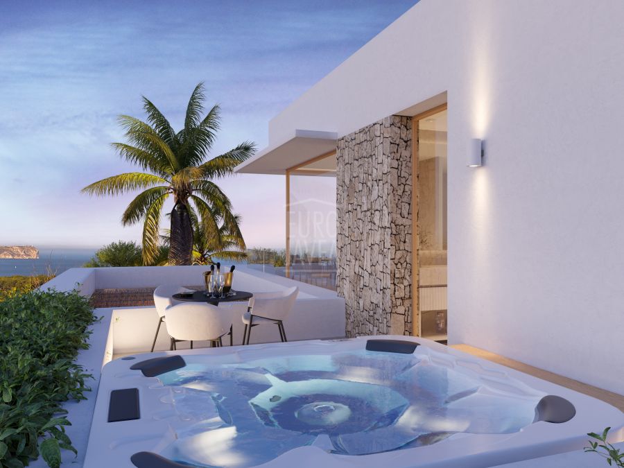 Luxury 5-bedroom villa with sea views, currently under construction