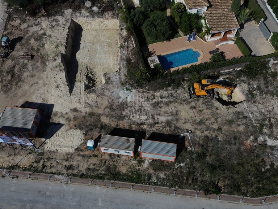 Villa de luxe de 5 chambres avec vue sur la mer, en cours de construction