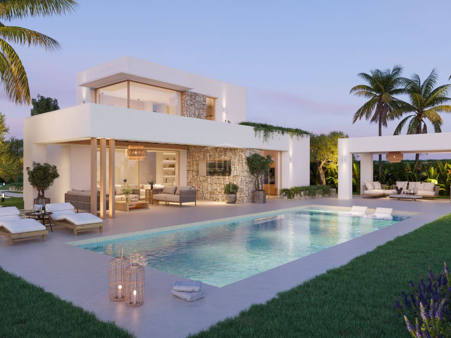 Luxury 5-bedroom villa with sea views, currently under construction