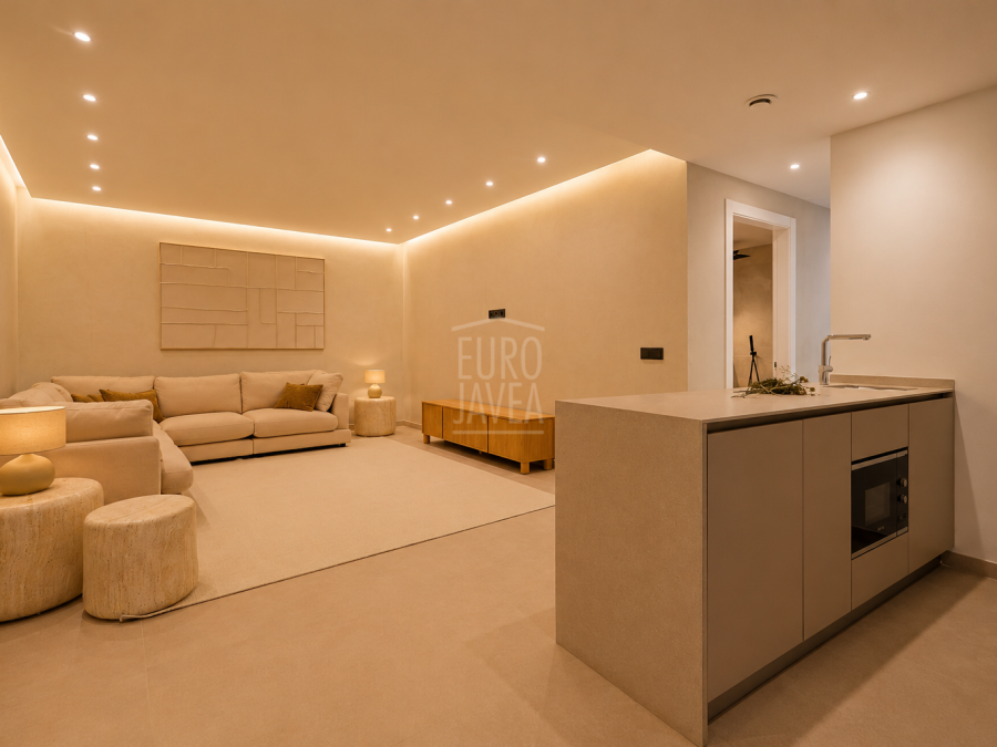 Luxurious new build villa with sea views