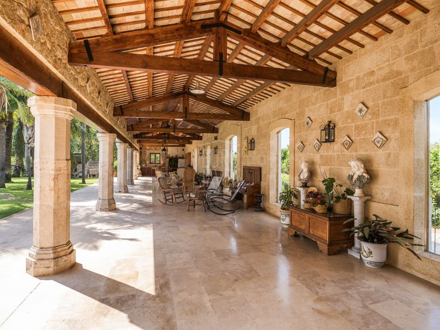 Villa rustique de luxe avec vue panoramique à La Xara, Dénia