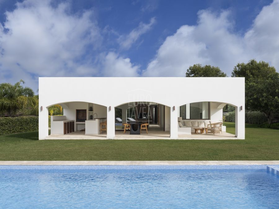 Villa spectaculaire de plain-pied à vendre dans le quartier de Tosalet à Jávea, à deux pas de la plage Arenal ou de Cala Blanca