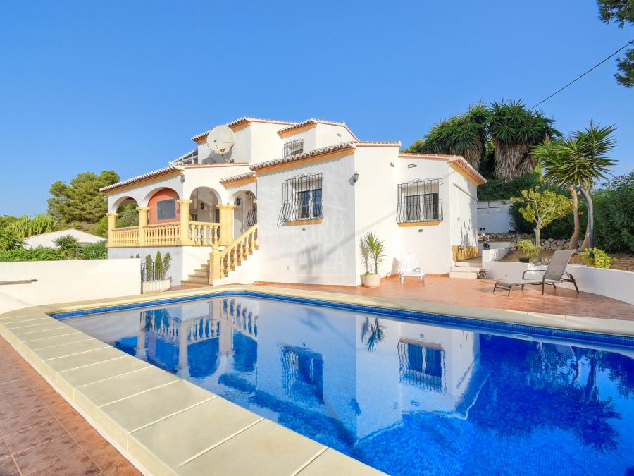 Villa estilo mediterraneo a la venta en la zona de Costa Nova Granadella en Jávea