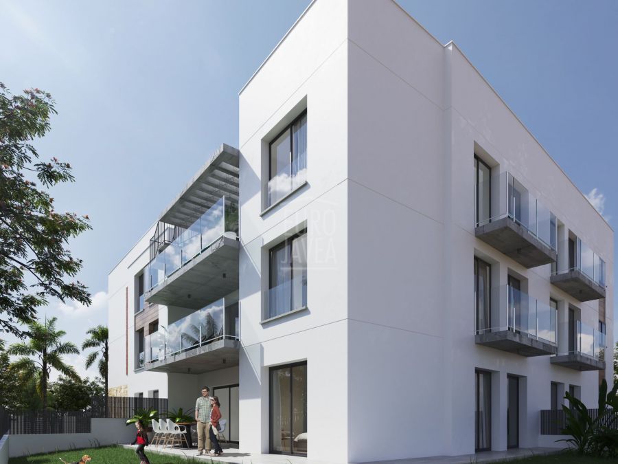 New build apartments for sale in the Port of Javea