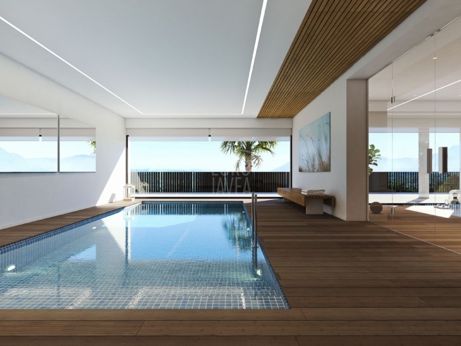 New development of apartments with sea view for sale in La Sella