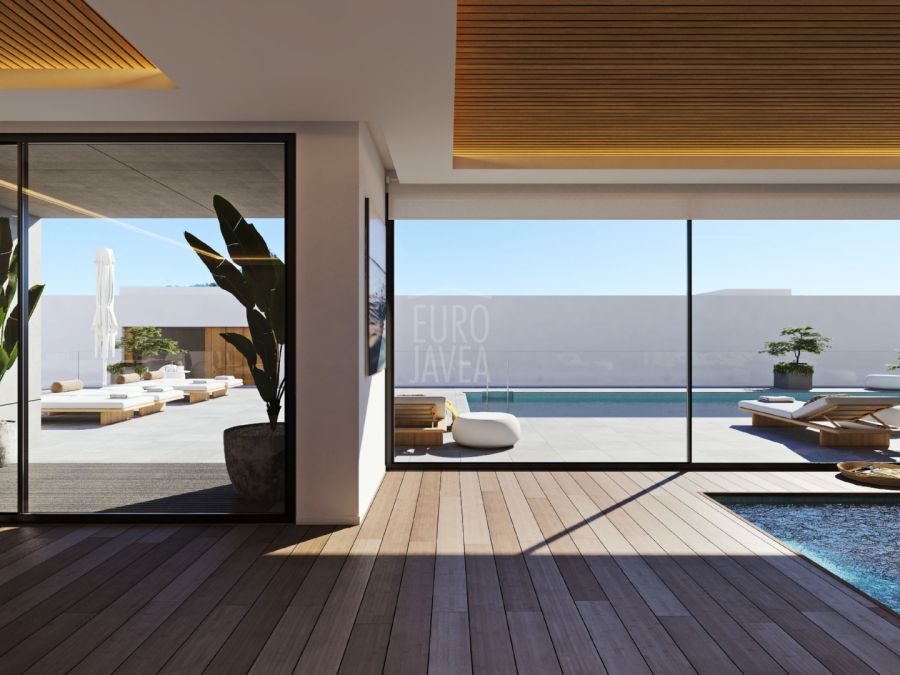 New development of apartments with sea view for sale in La Sella