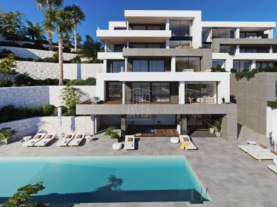 Nieuwe ontwikkeling van appartementen met zeezicht te koop in La Sella