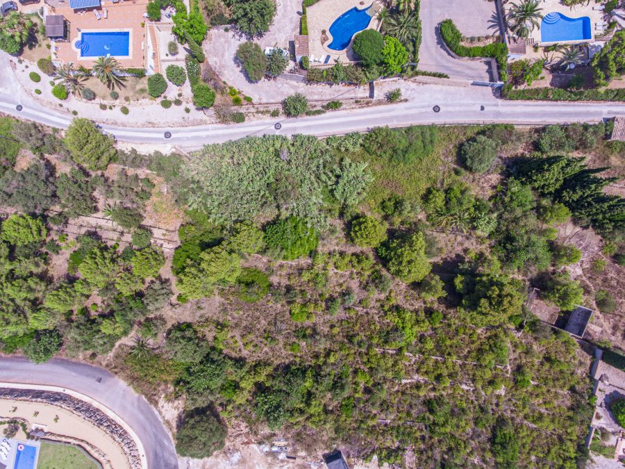 Plot for sale in the area of Castellans in Jávea, close to the old town