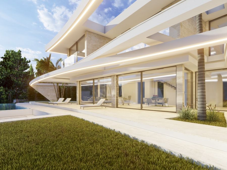 Project to build a villa in Cap Marti-Pinomar , Jávea. A few minutes driving distance to the sea