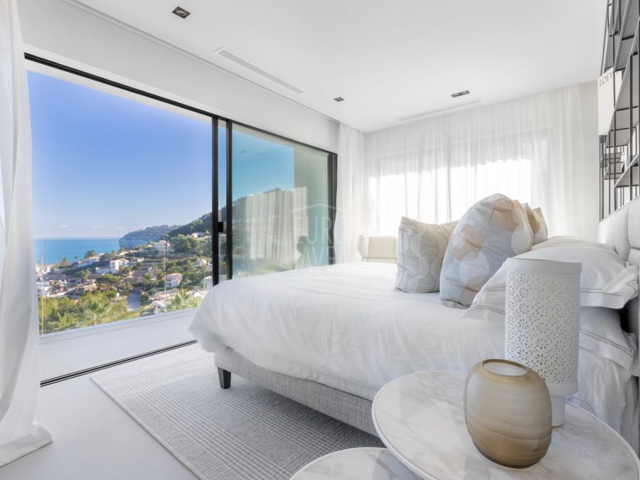 Moderne villa te koop in het gebied Balcon al mar in Jávea, met uitzonderlijk uitzicht op zee