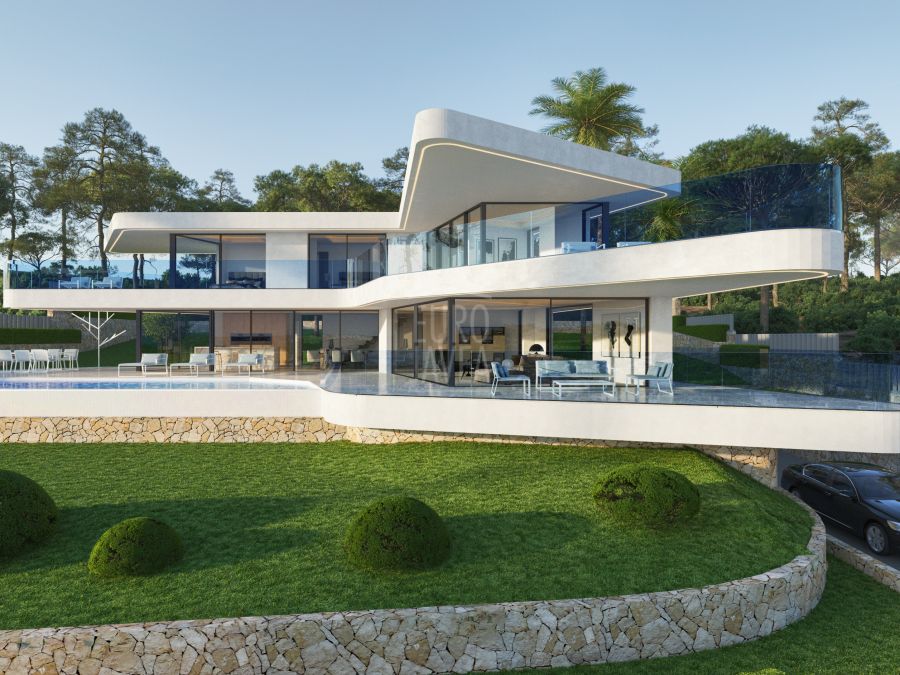 Nouveau projet de villa dans le quartier des Cansalades, à Jávea