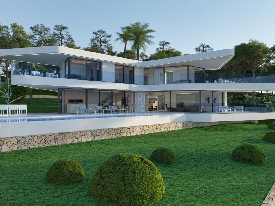 Nouveau projet de villa dans le quartier des Cansalades, à Jávea