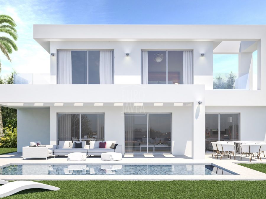 Project to build a villa in the area of Cansalades in Jávea
