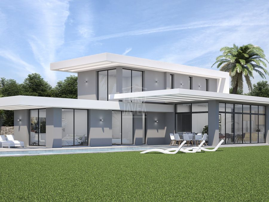 Project to build a villa in Cap Marti-Pinomar , Jávea. A few minutes driving distance to the sea