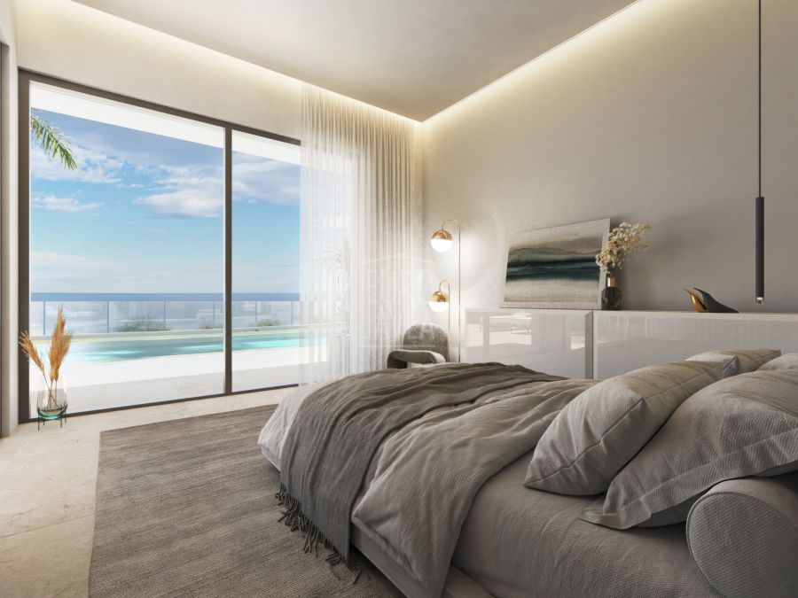 Nieuw project eerstelijns villa met prachtig uitzicht op zee in de buurt van Balcón al mar in Jávea