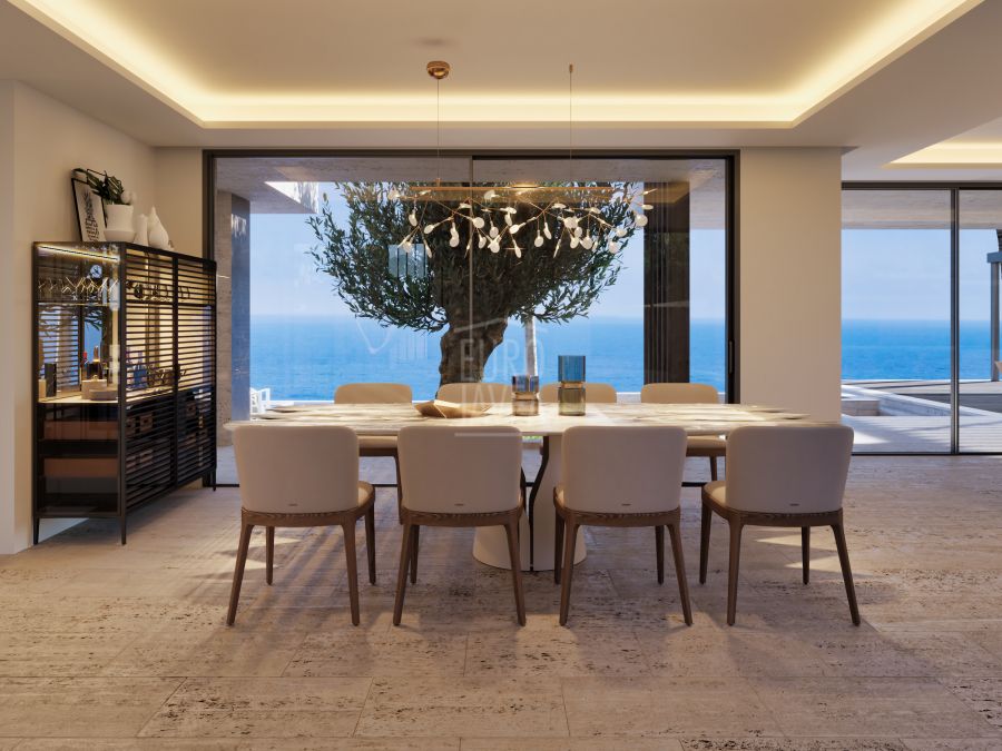 Luxe villa in aanbouw op de eerste lijn in Cabo de la Nao in Jávea met spectaculair zeezicht " VILLA JUPITER"
