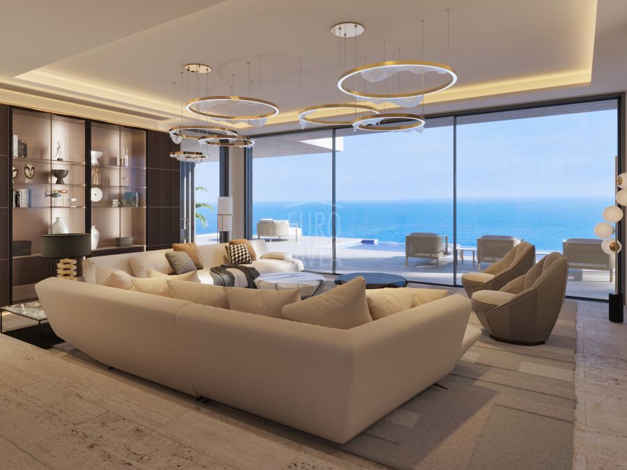 Luxury villa under construction for sale frontline in Cabo la Nao, Jávea with stunning sea views 