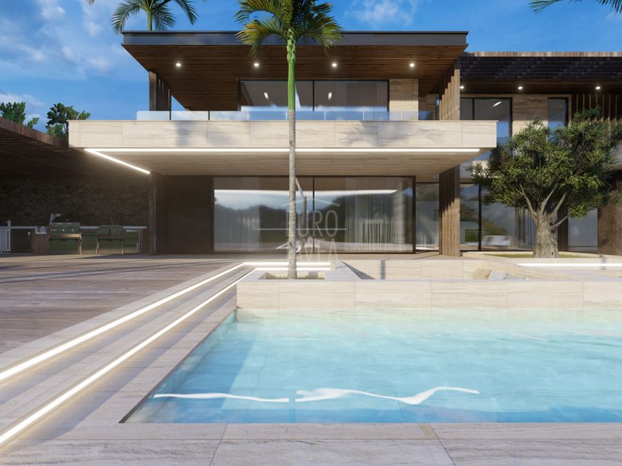 Luxe villa in aanbouw op de eerste lijn in Cabo de la Nao in Jávea met spectaculair zeezicht " VILLA JUPITER"