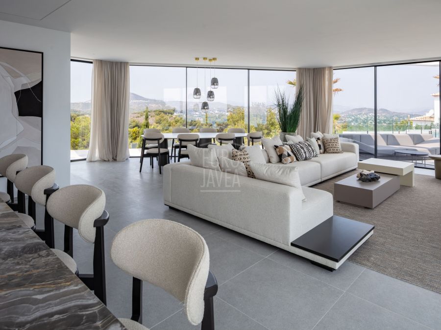 Proyecto de villa unifamiliar en la zona del Portichol en Jávea , con impresionantes vistas al mar y a la isla del Portichol