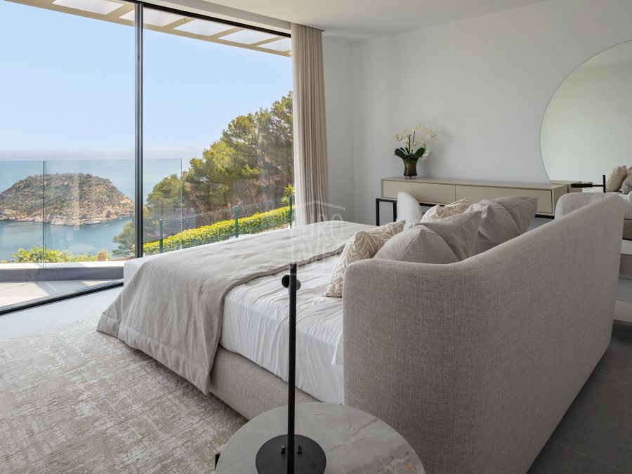 Proyecto de villa unifamiliar en la zona del Portichol en Jávea , con impresionantes vistas al mar y a la isla del Portichol